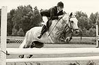 Pernilla och Misty p� Rancho Derbyt
